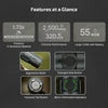 Warrior Ultra Tactical Flashlight 2500 Lumens