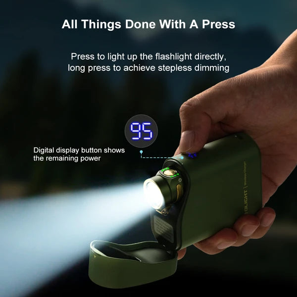 Baton 4 Powerful EDC Flashlight 1300 Lumens