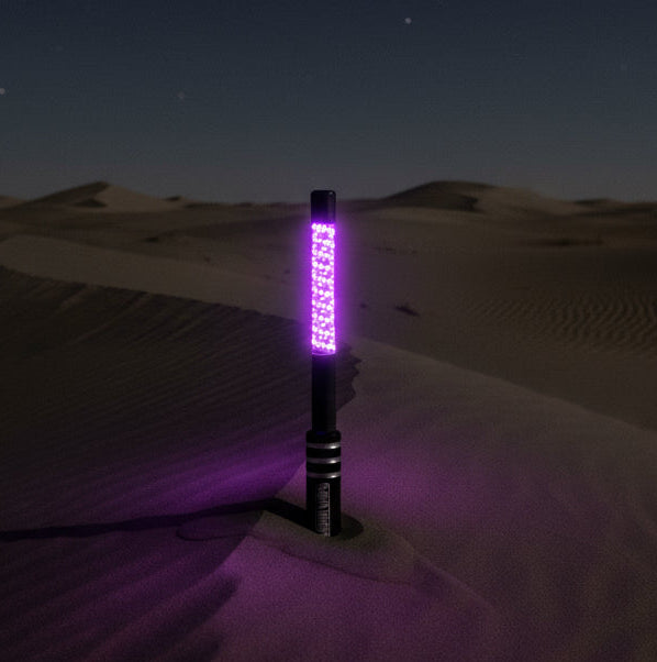 V2 Black Out LED Whip Set | Sleek Off-Road UTV Lights