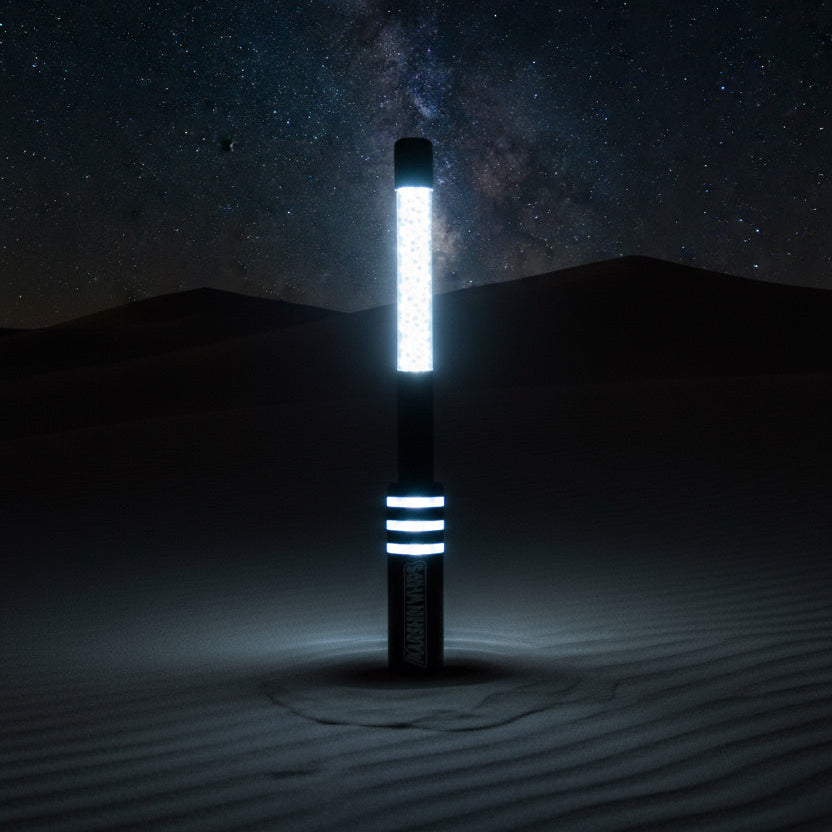 V2 Black Out LED Whip Set | Sleek Off-Road UTV Lights