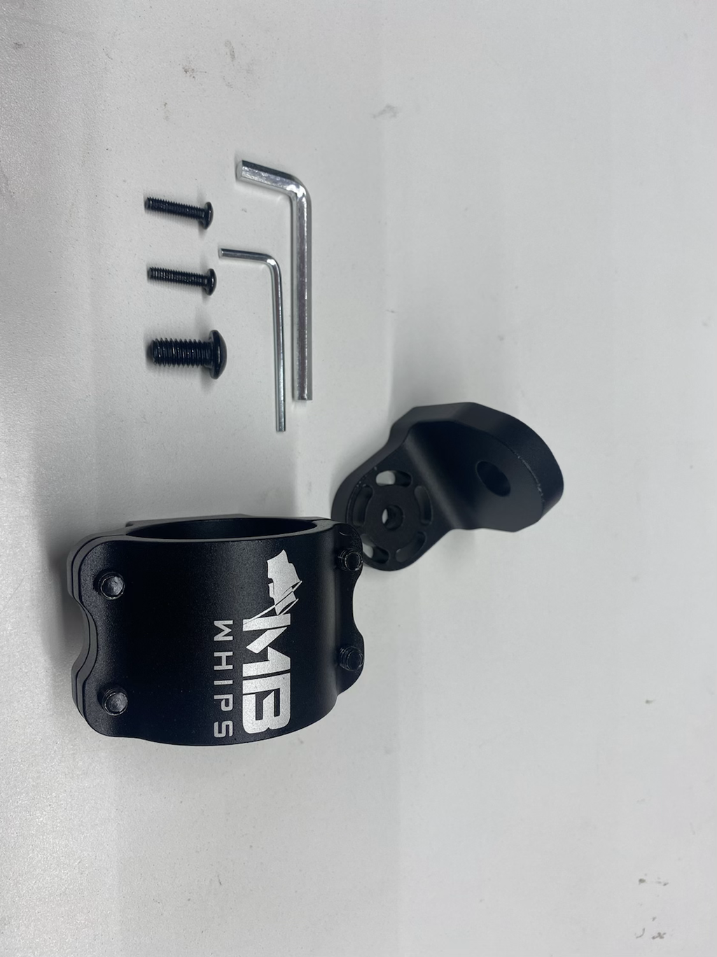 Adjustable Whip Mount For 1.5" To 2" Cages By MB Whips