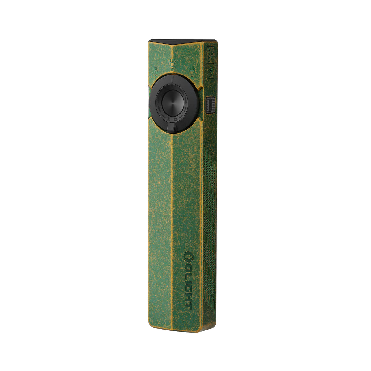 ArkPro Antique Green Aluminum Limited Edition Flat EDC Flashlight 1500 Lumens