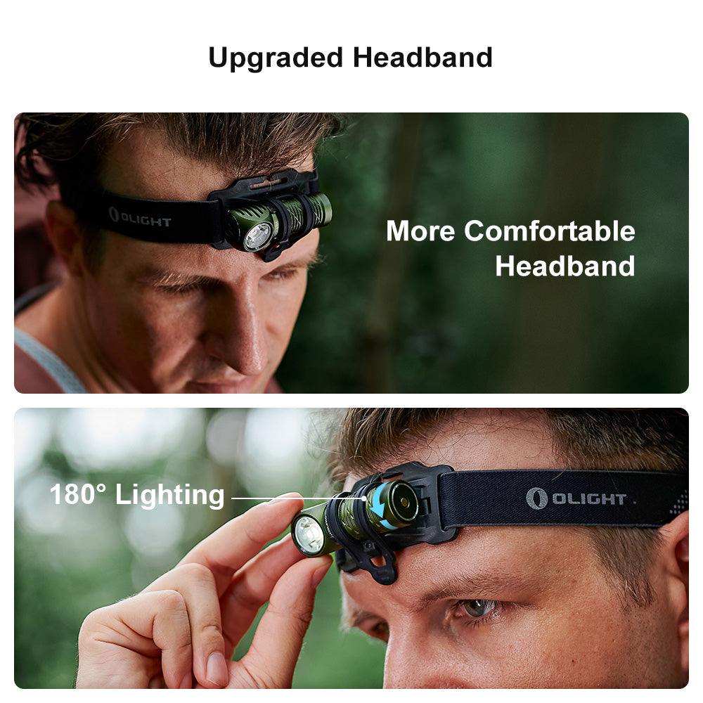 Perun 2 Mini LED Rechargeable Headlamp 1100 Lumens